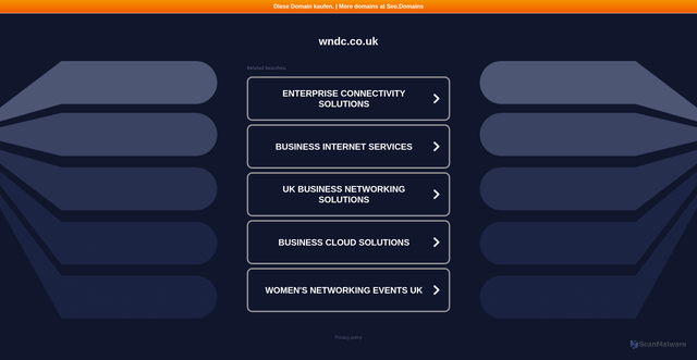 Security scan screenshot of http://www.wndc.co.uk/
