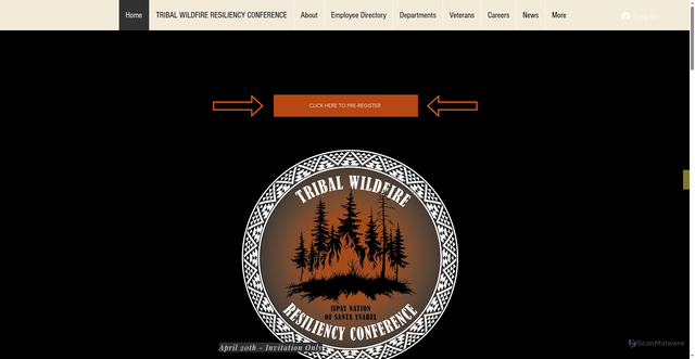 Security scan screenshot of https://www.iipaynationofsantaysabel-nsn.gov/