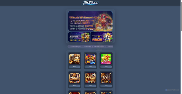 Security scan screenshot of https://casino8jili.com/mthkmt.html