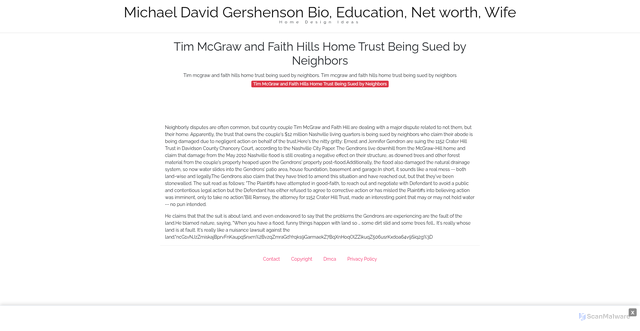 Security scan screenshot of https://dashanddihugovhugo-gchn996pqm.edgeone.app/13152-tim-mcgraw-and-faith-hills-home-trust-being-sued-by-neighbors.html