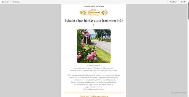 Security scan screenshot of https://mailchi.mp/tallbergsgarden.se/god-jul-fran-oss-p-tallbergsgardens-hotell-bcufrgh7bs-12932835?e=499224758a