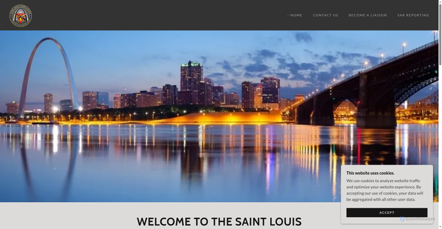 Security scan screenshot of https://stlfc.gov/