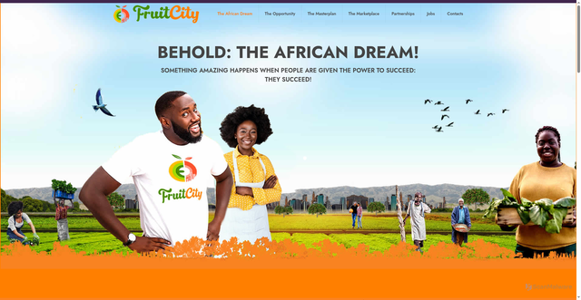 Security scan screenshot of https://fruitcity.africa