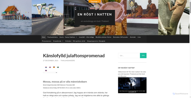 Security scan screenshot of https://enrostinatten.com
