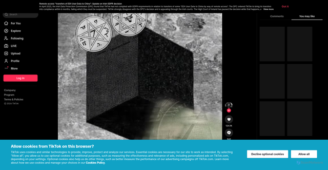 Security scan screenshot of libraweb-ttp2.tiktokw.eu