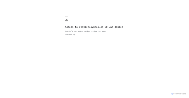 Security scan screenshot of https://rookieplaybook.co.uk/nfl-divisions-explained/