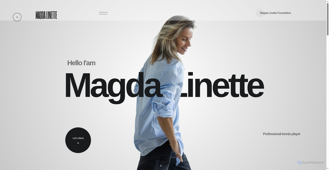 Security scan screenshot of https://magdalinette.com/