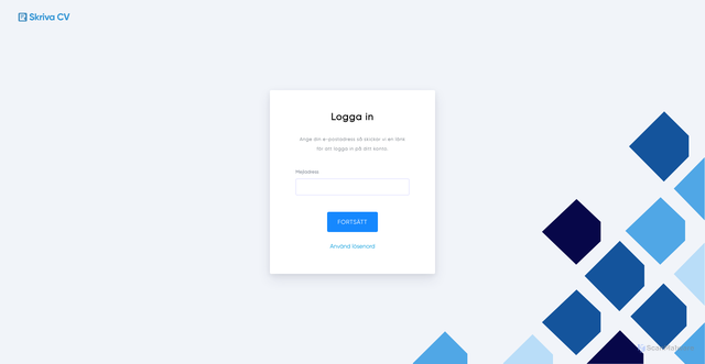 Security scan screenshot of https://skriva-cv.com/builder/login