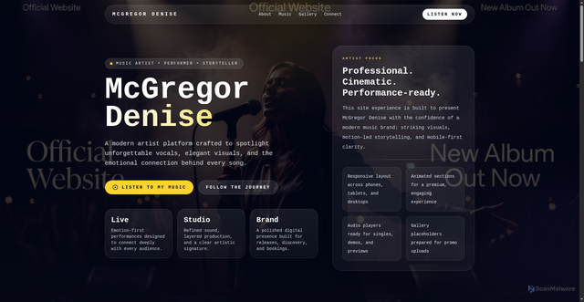 Security scan screenshot of https://mcgregordenise-soh0lfjss4.edgeone.app/