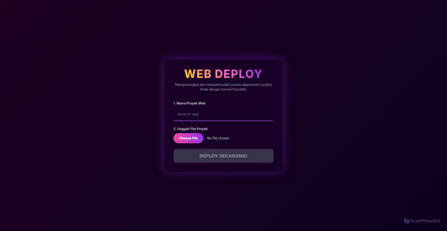 Security scan screenshot of https://deploywebs-b1i6gsbwqg.edgeone.app/