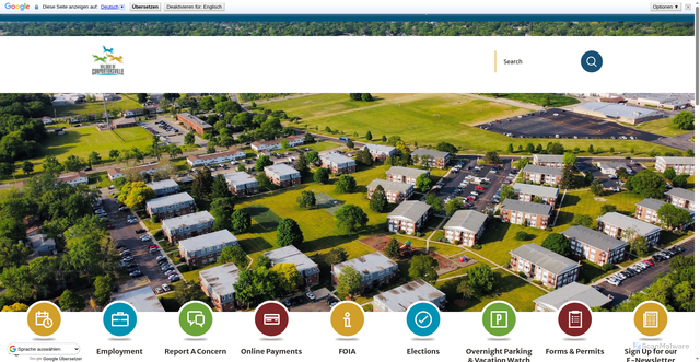 Security scan screenshot of https://www.cville.org/