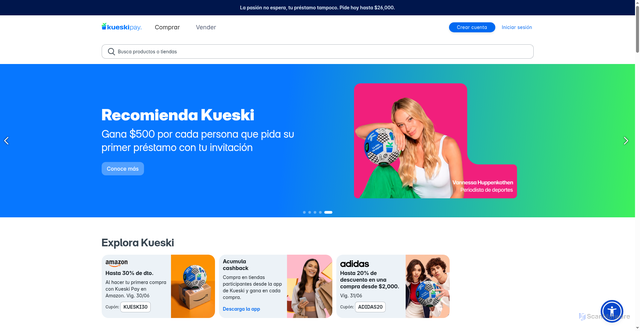 Security scan screenshot of https://kueskipay.com