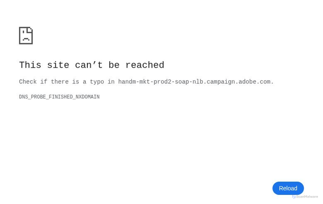Security scan screenshot of https://handm-mkt-prod2-soap-nlb.campaign.adobe.com/