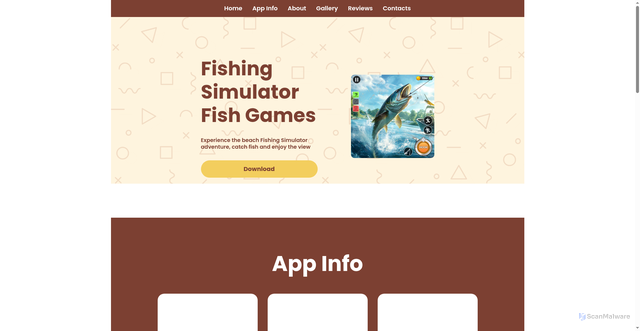 Security scan screenshot of https://playingicefish.xyz/