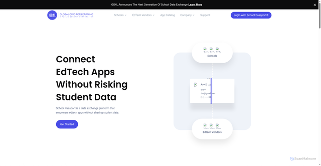 Security scan screenshot of https://gg4l.wpenginepowered.com/