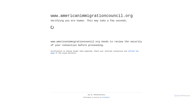 Security scan screenshot of https://www.americanimmigrationcouncil.org/blog/what-government-shutdown-2025-means-immigration-system/