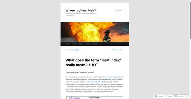 Security scan screenshot of https://whereisrusnivek.com/2018/06/26/what-does-the-term-heat-index-really-mean-hot/
