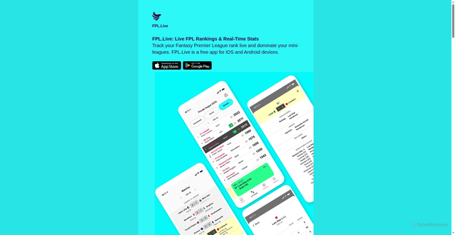Security scan screenshot of https://www.fpl.live/