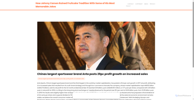 Security scan screenshot of https://swanthithugo-g51zs9xhez.edgeone.app/10545-chinas-largest-sportswear-brand-anta-posts-29pc-profit-growth-on-increased-sales.html