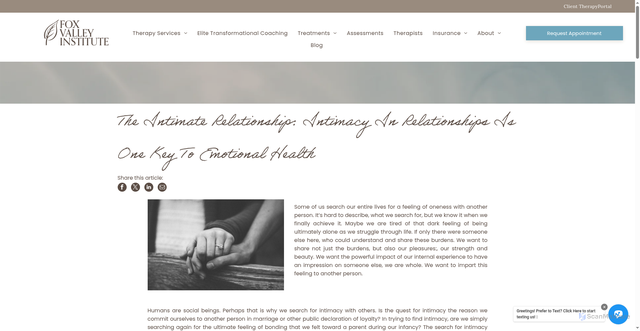 Security scan screenshot of https://www.fvinstitute.com/the-intimate-relationship-intimacy-in-relationships-is-one-key-to-emotional-health