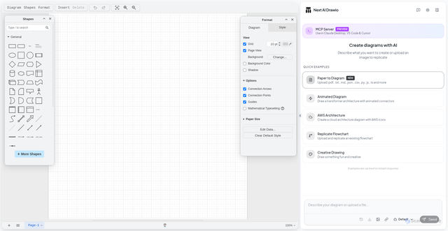 Security scan screenshot of https://next-ai-draw-io-4e1o1udhii.edgeone.app/