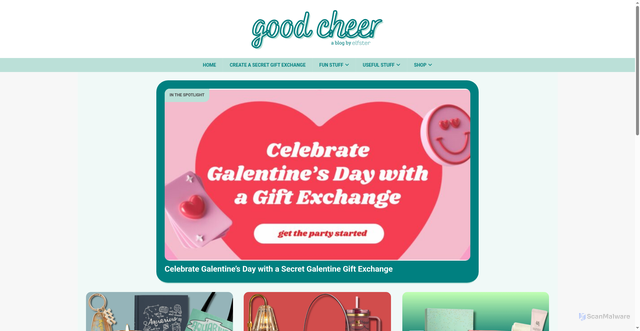 Security scan screenshot of https://blog.elfster.net