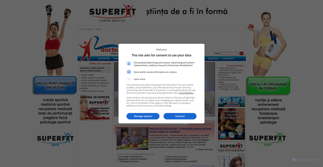 Security scan screenshot of https://doctor.info.ro