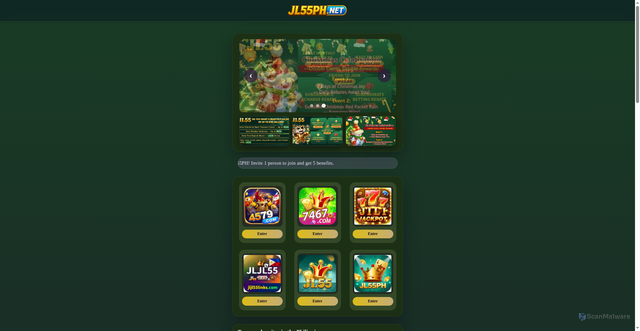 Security scan screenshot of https://jl55ph.me/?host=https://gbr96c.com?ch=64284