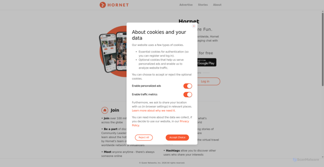 Security scan screenshot of https://api.theorangemeetingplace.com