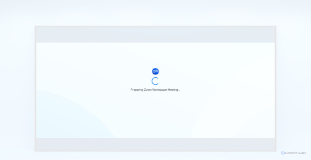 Security scan screenshot of https://us05weboszoomworkspacemeeting-live7x547s76vdf6547.pages.dev/