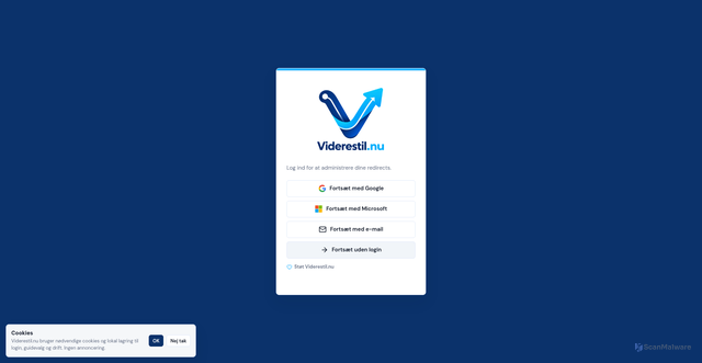 Security scan screenshot of https://viderestil.nu