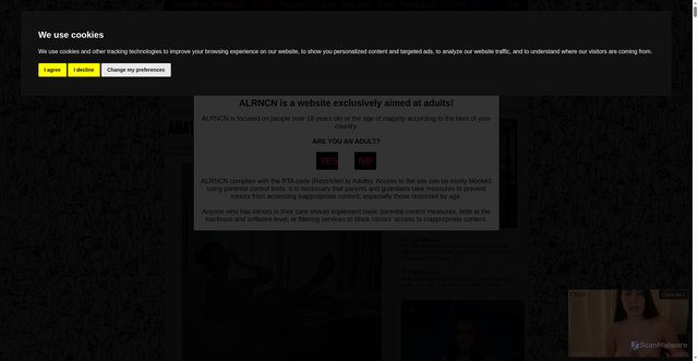 Security scan screenshot of https://alrincon.com