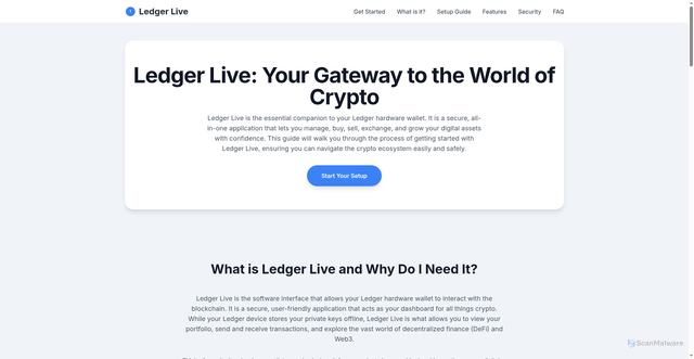 Security scan screenshot of http://ledgerr-live-us.pages.dev/