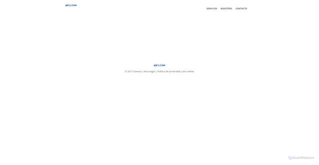 Security scan screenshot of https://gowcar.com