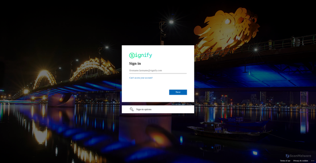 Security scan screenshot of http://security-monitoring.p0026052.gsor.cloud/