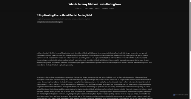 Security scan screenshot of https://kataclouddaily-dpz8mflvan0o.edgeone.app/11-captivating-facts-about-daniel-bedingfield.html