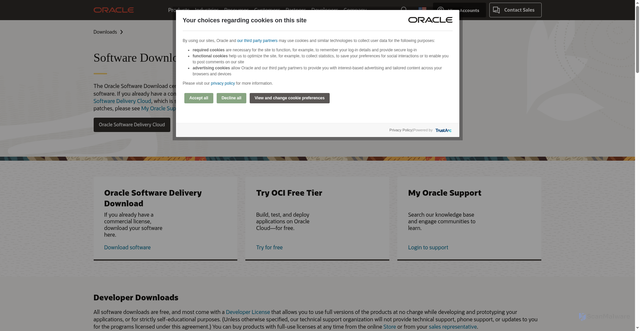 Security scan screenshot of https://download.virtualbox.org/