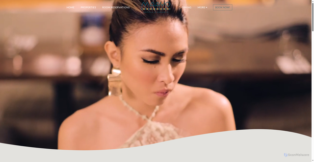 Security scan screenshot of https://www.maayohotelandresorts.com