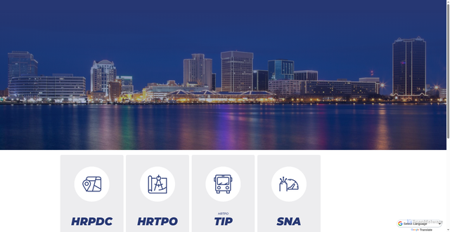 Security scan screenshot of https://hamptonroads.gov/