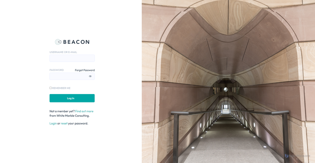 Security scan screenshot of https://beacon.whitemarbleconsulting.com