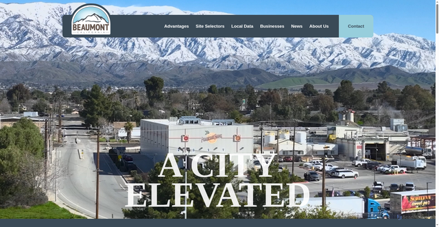 Security scan screenshot of https://beaumontcabusiness.gov/