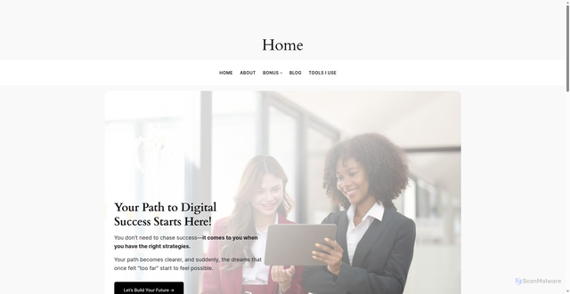 Security scan screenshot of https://affiliatewealthwizard.com/
