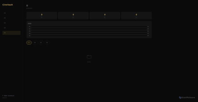 Security scan screenshot of https://cinevault-dpmajqd4m71v.edgeone.dev/profile.html