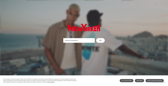 Security scan screenshot of https://www.newyorker.de