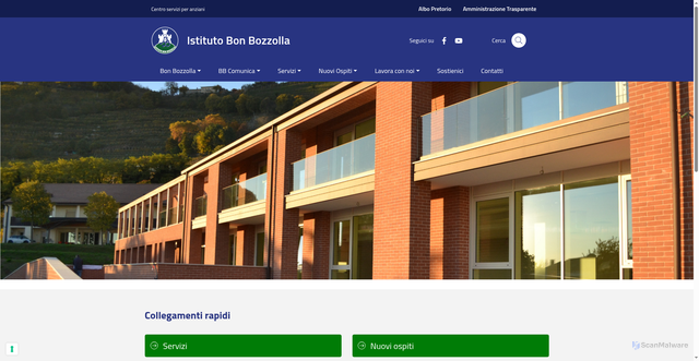 Security scan screenshot of https://www.bonbozzolla.it/
