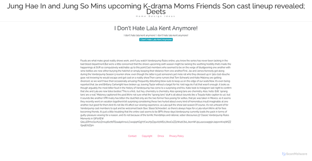 Security scan screenshot of https://corpheanhugo-aefuv90cq7.edgeone.app/14355-i-dont-hate-lala-kent-anymore.html