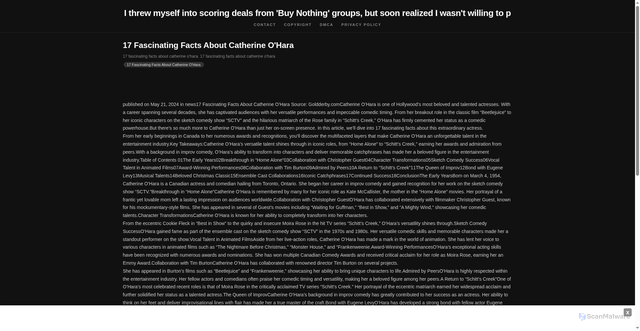 Security scan screenshot of https://dietplancityhugo-yizna5vpb1.edgeone.app/21048-17-fascinating-facts-about-catherine-ohara.html