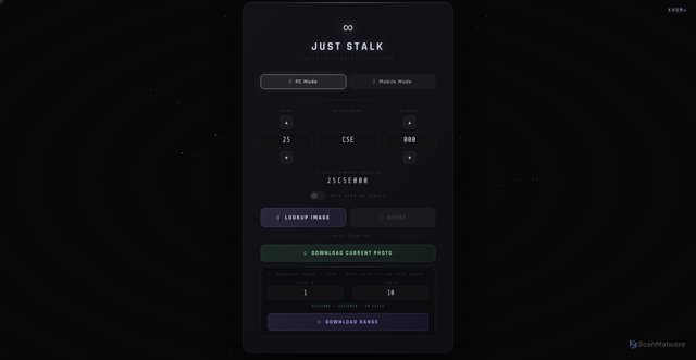 Security scan screenshot of https://justst4lk-lvp480xh68.edgeone.app/