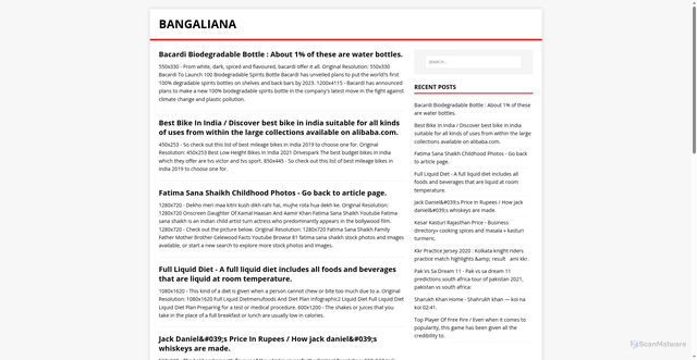 Security scan screenshot of https://lianagana.pages.dev/