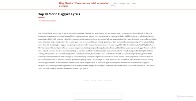 Security scan screenshot of https://manzanohousehugo-yexcy58alr.edgeone.app/14920-top-10-merle-haggard-lyrics.html
